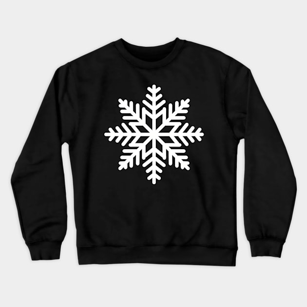 Snowflake Crewneck Sweatshirt by Designzz